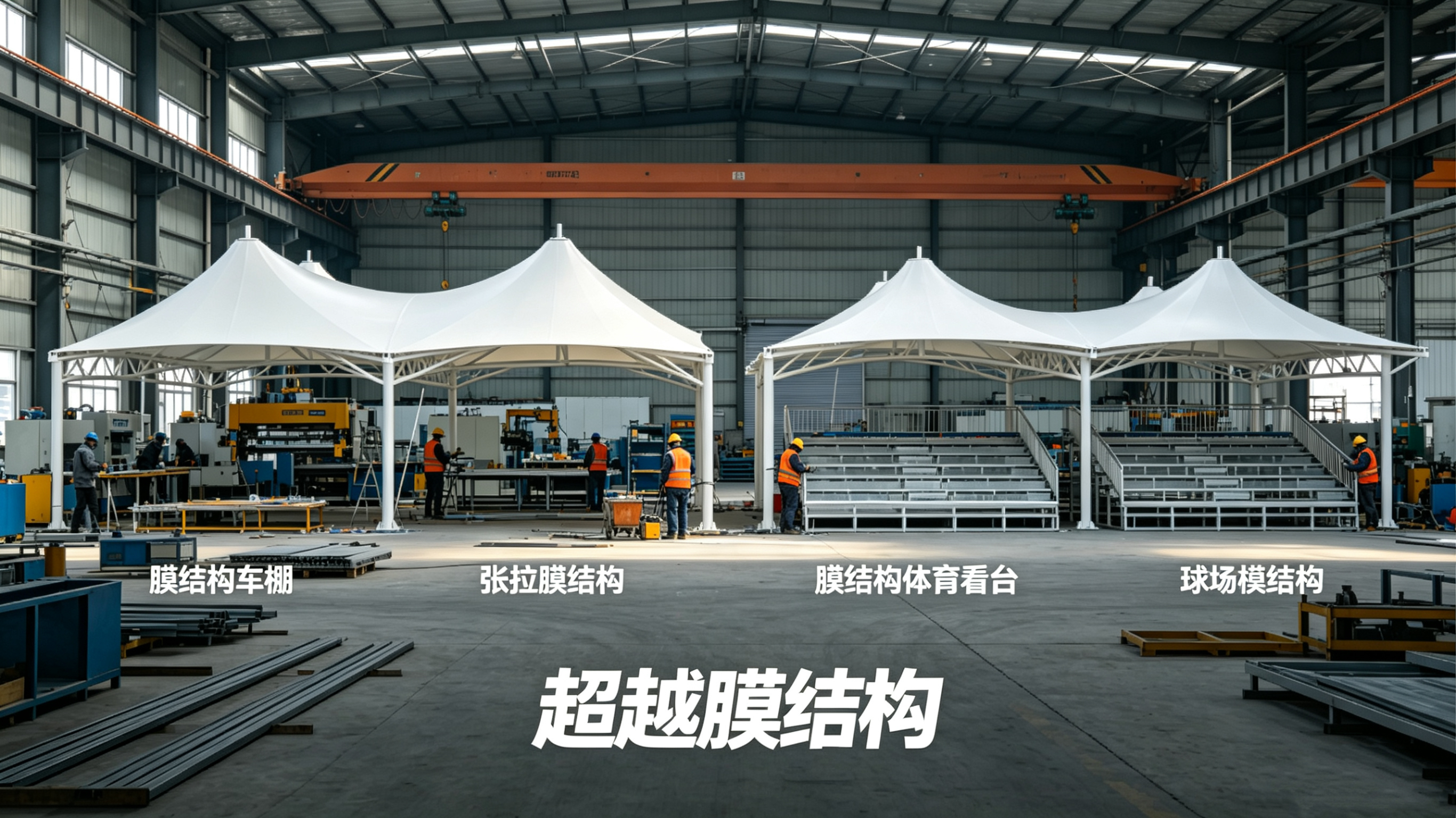 鹰潭市膜结构工程张拉膜景观 - 一站式服务
